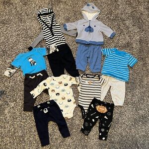 6mo Baby Outfit Bundle of 6